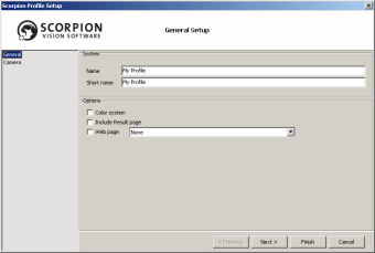 Scorpion Profile Wizard