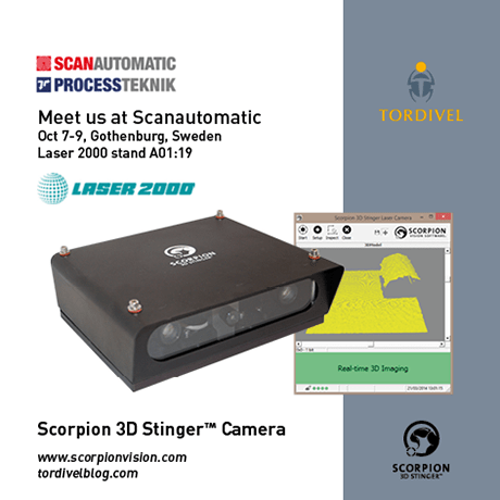 Exhibition Invitation Scanautomatic - Scorpion 3D Stinger Camera
